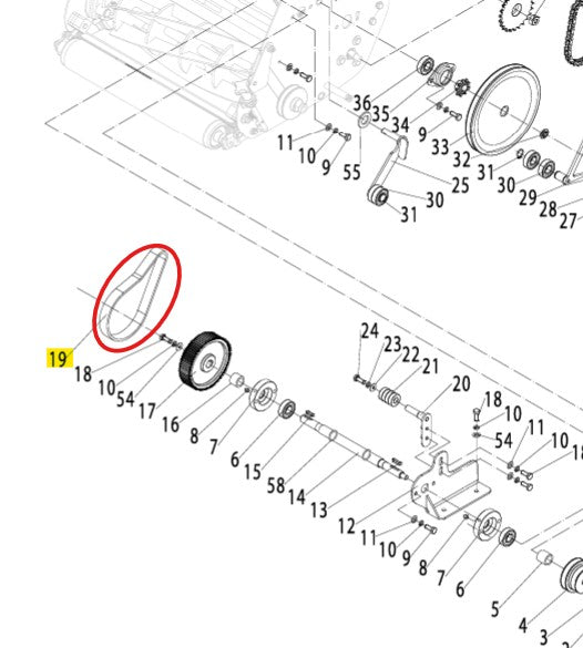 1050450 - Main Drive Belt | Catalyst