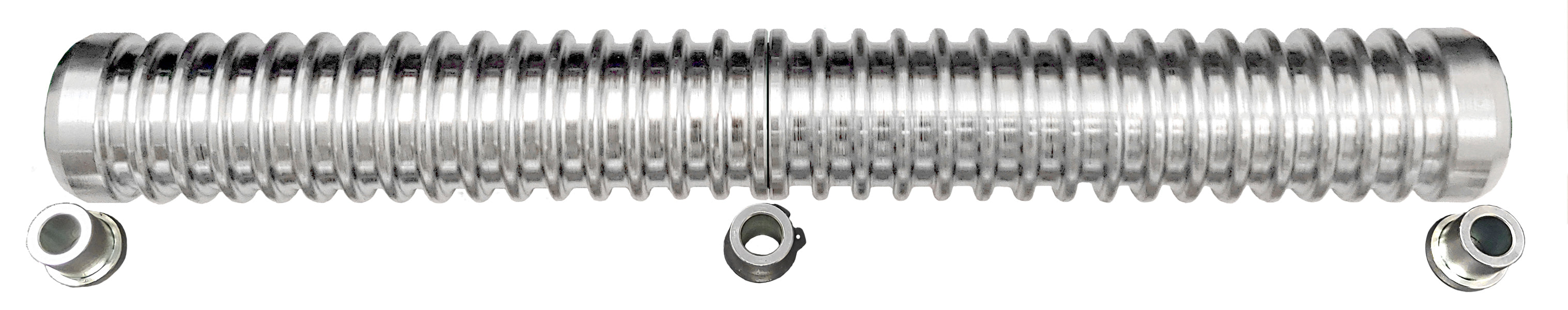 25" Grooved Front Roller - Upgrade | Commercial