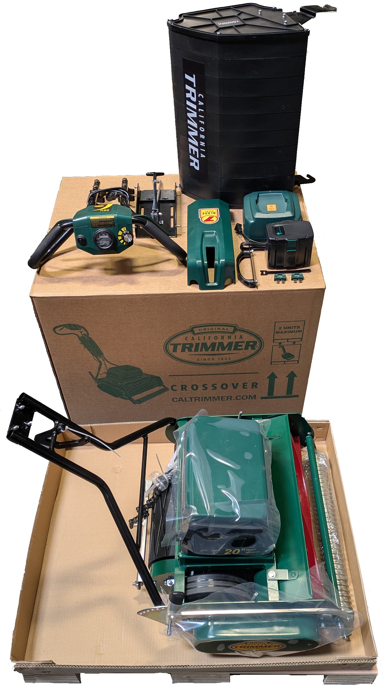 20" Crossover - Electric Walk Behind Reel Lawn Mower