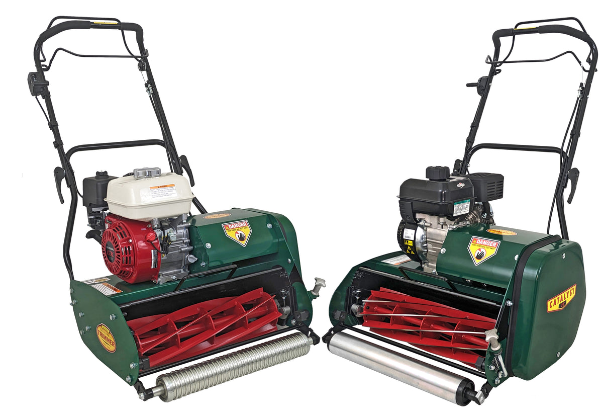 California Trimmer | Catalyst 20 in. Gas Walk Behind Reel Lawn Mower