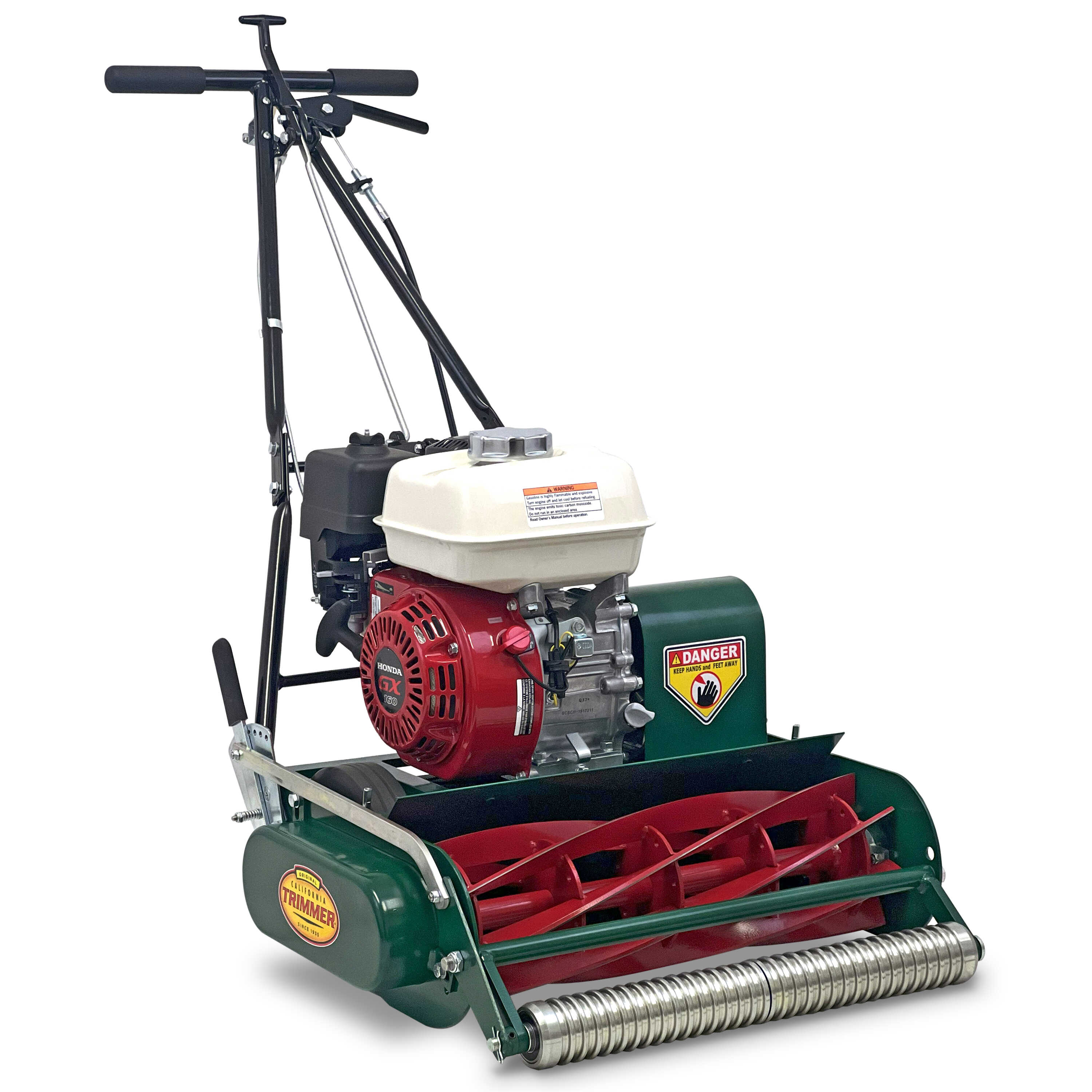 California Trimmer Classic High Cut 20 in. Gas Walk Behind Self Propelled Reel Lawn Mower